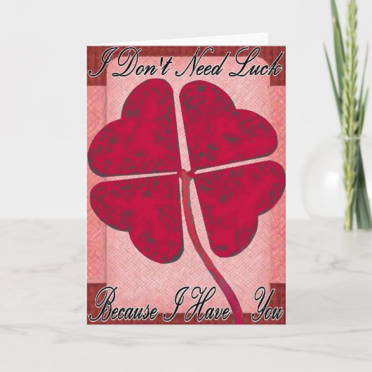 バレンタインカード シーズンカード (正面)