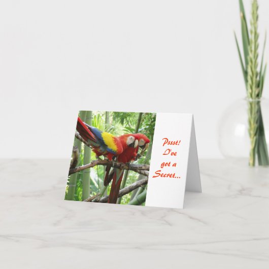 バレンタインカード シーズンカード (正面)