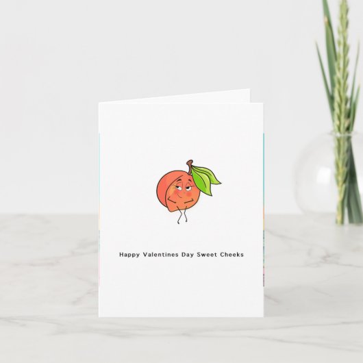 バレンタインカード - スイートチークス, 個別カード シーズンカード (正面)