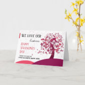 バレンタインカード – マーケティングアイディア カード (黄色い花)