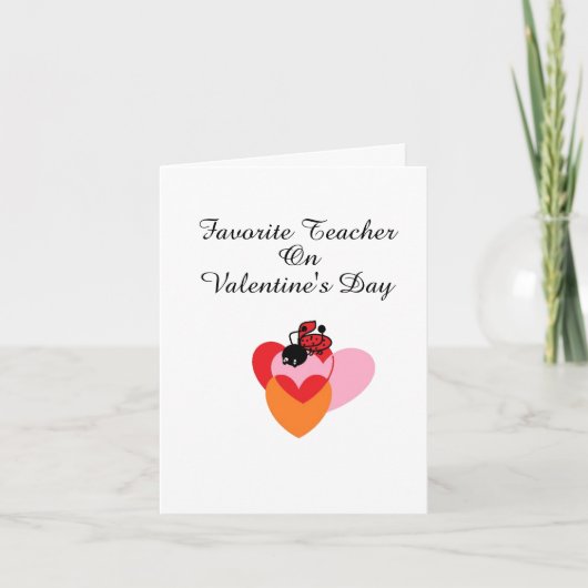 バレンタインカード : 好きな先生 , シーズンカード (正面)