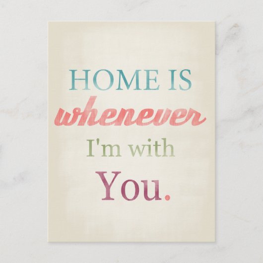 バレンタインカード、愛引用文、レトロ シーズンポストカード (正面)