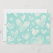 バレンタインカード 招待状 (裏面)