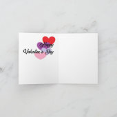 バレンタインカード  : 最高の # 1  ママ シーズンカード (内部)