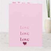 バレンタインカード, 犬 カード (裏面)