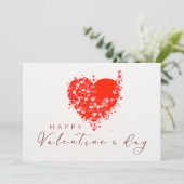 バレンタインカード(電子ダウンロードも可能) シーズンカード (スタンド正面)