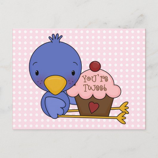 バレンタインカー子供へド シーズンポストカード (正面)