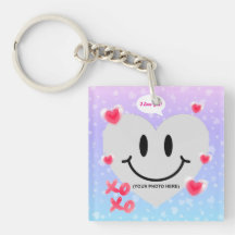 バレンタインガラスハートバルーンバブルガムカップル