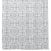 バレンタインガーデンマンダラ シャワーカーテン (正面)