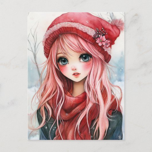 バレンタインガール シーズンポストカード (正面)