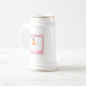 バレンタインガール ビールジョッキ (正面左)