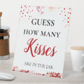 バレンタインキスのブライダルシャワー記号の数を推測 台座サイン (インサイチュ)