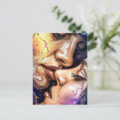 バレンタインキスはがき ポストカード (スタンド正面)