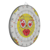 バレンタインキス絵文字 ダーツボード (正面左)