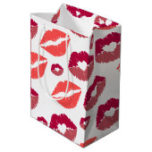 バレンタインキス・ザ・ミス・グッバイ・ブライズシャワー ミディアムペーパーバッグ (裏面アングル)