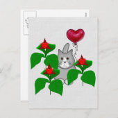 バレンタインキティ シーズンポストカード (正面/裏面)