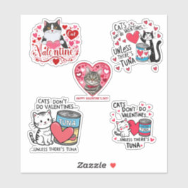 バレンタインキャッツV1カスタムカットビニールシール シール