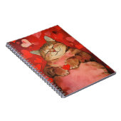 バレンタインキャット ノートブック (右側)