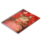 バレンタインキャット ノートブック (左側)