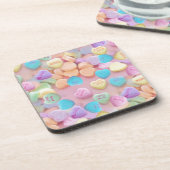 バレンタインキャンディハート コースター (左側)