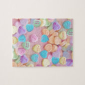 バレンタインキャンディハート ジグソーパズル (横)