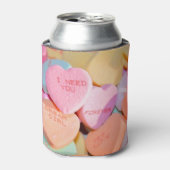 バレンタインキャンディハート 缶クーラー (缶正面)