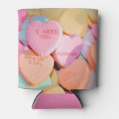 バレンタインキャンディハート 缶クーラー (正面)