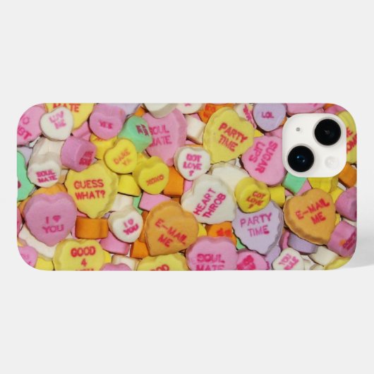 バレンタインキャンディハート Case-Mate iPhoneケース (裏面 (横))