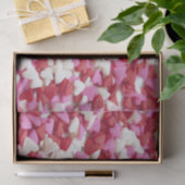 バレンタインキャンデーのハートのティッシュペーパー 薄葉紙 (ギフト)