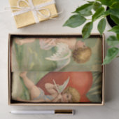 バレンタインキューピズラブアンティークヴィンテージ 薄葉紙 (ギフト)