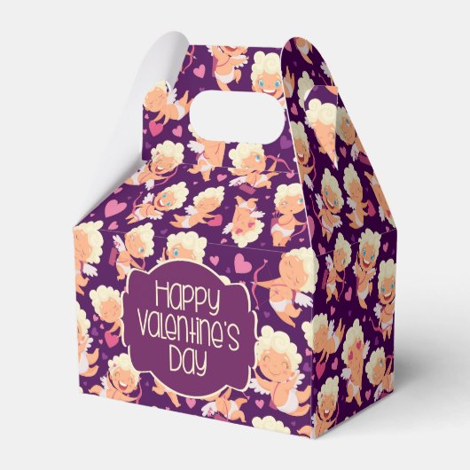 バレンタインキューピッドラブフェイスボックス フェイバーボックス (正面サイド)