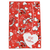 バレンタインキューピッド ミディアムペーパーバッグ (裏面)