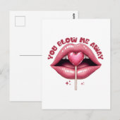 バレンタインギフト | あなたは私を驚かせた ポストカード (正面/裏面)