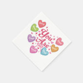 バレンタインギフト | お前は俺の愛だ スタンダードカクテルナプキン (角)