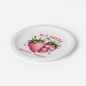 バレンタインギフト | 君は実が好きだ ペーパープレート (アングル)