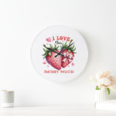 バレンタインギフト | 君は実が好きだ ラージ壁時計 (ホーム)