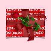 バレンタインギフトXOXO ラッピングペーパー