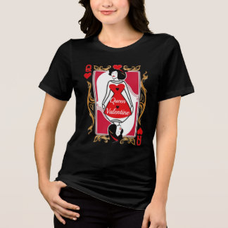 バレンタインクイーン | トランプにインスパイアされたTシャツ トライブレンドTシャツ