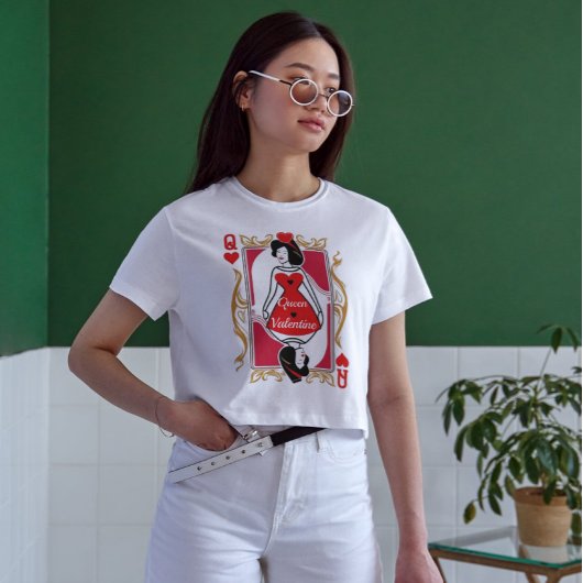 バレンタインクイーン | トランプTシャツ Tシャツ