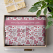 バレンタインクッキーのコラージュ 薄葉紙 (ギフト)