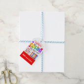 バレンタインクレヨンギフトラベル ギフトタグ (より糸付き)