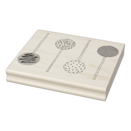 バレンタインケーキポップデザーポップ・アートのトグルメスタンプ ラバースタンプ