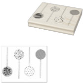 バレンタインケーキポップデザーポップ・アートのトグルメスタンプ ラバースタンプ (押印)