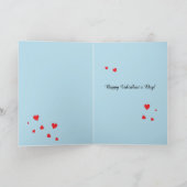 バレンタインコカブルラララブオーストラリアの鳥ハート シーズンカード (内部)