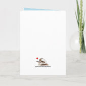 バレンタインコカブルラララブオーストラリアの鳥ハート シーズンカード (裏面)