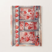 バレンタインコンンドラムコーナー ジグソーパズル (縦)