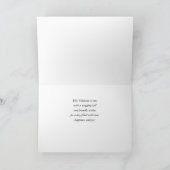 バレンタインゴールデンレトリバードッグスカーフを着たハート カード (内部)