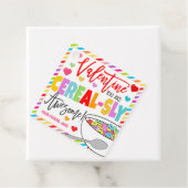 バレンタインシリアルのギフトラベル フェイバータグ (インサイチュ)