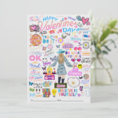 バレンタインスイッインスパイアチカード サンキューカード (スタンド正面)