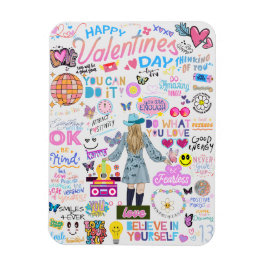 バレンタインスイッインスパイアチ確認用はがき マグネット